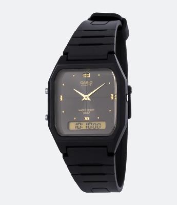 Relógio Casio Unissex Anadigi AW-48HE-1AVDF