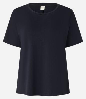 Blusa Manga Curta em Viscose Sem Cava