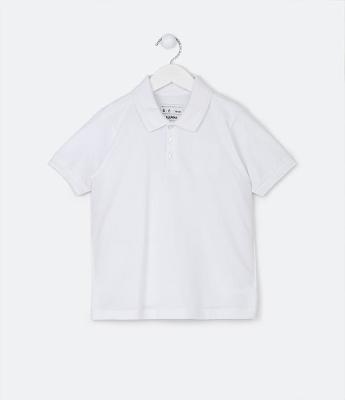 Camiseta Polo Infantil em Malha Piquet - Tam 5 a 14 anos