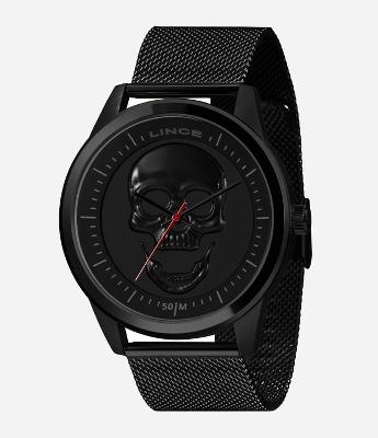 Relógio Masculino Lince Analógico com Pulseira e Caixa em Metal 