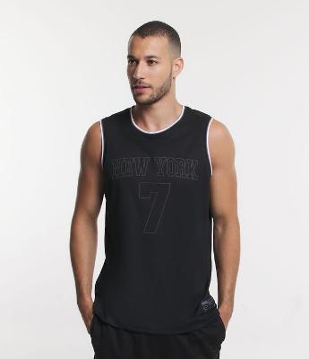 Regata Esportiva de Basquete com Estampa New York 7