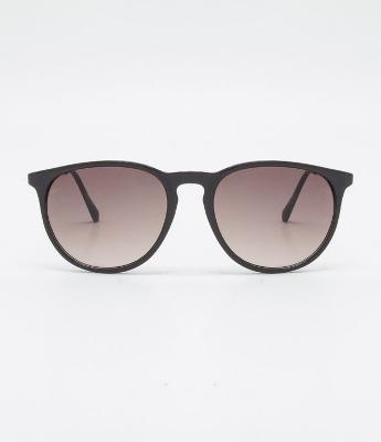 Óculos de Sol Redondo com Lentes Marrom