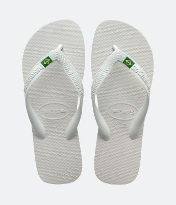 Chinelo de Tiras com Bandeira do Brasil Havaianas