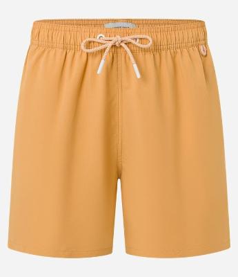 Bermuda de Banho em Peach Touch com Cós Elástico