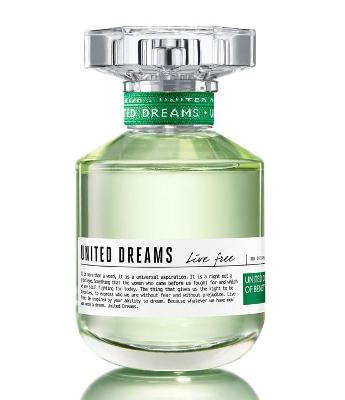 Perfume Benetton United Dreams Live Free Feminino Eau de Toilette