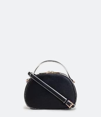 Bolsa Transversal Câmera Bag Arredondada e Duas Aberturas