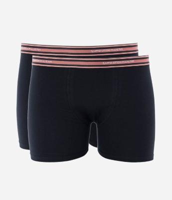 Kit 02 Cueca Boxer em Algodão com Cós Elástico Lupo