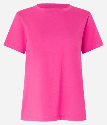 Camiseta Básica em Algodão Peruano com Manga Curta