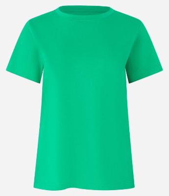 Camiseta Básica em Algodão Peruano com Manga Curta