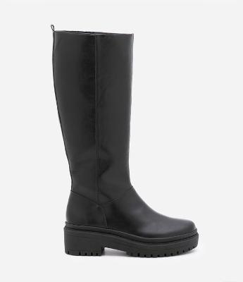 Bota Cano Alto com Sola Tratorada Via Marte