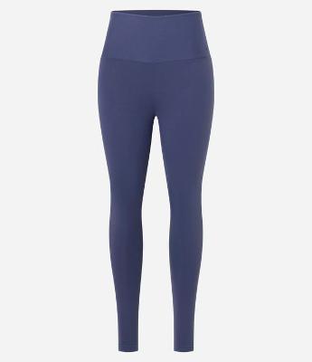 Calça Legging Esportiva em Poliamida com Cós Alto