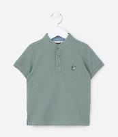 Camiseta Manga Curta Infantil com Bordado no Peito - Tam 1 a 5 anos - 1