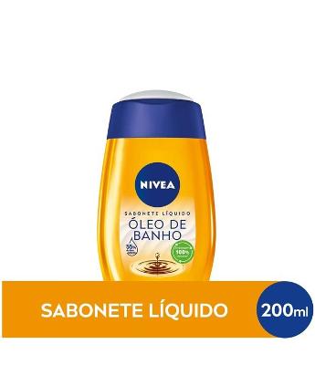 Sabonete Líquido Óleo de Banho Nivea
