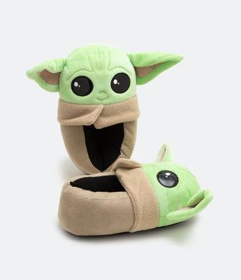 Pantufa Fechada com Estampa 3D do Baby Yoda