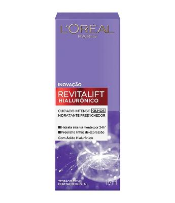 Creme para Olhos Anti-idade L'Oréal Paris Revitalift Hialurônico
