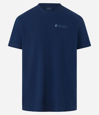 Camiseta em Meia Malha com Lettering Free Spirit em Relevo