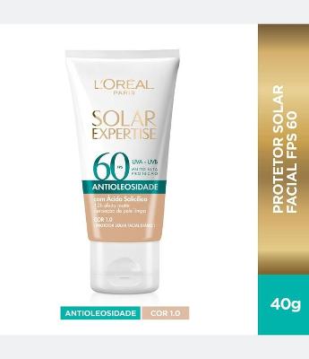 Protetor Solar Facial Expertise Antioleosidade FPS60 40G: 1.0 Clara
