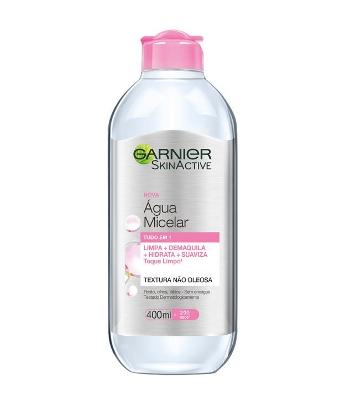 Água Micelar Garnier SkinActive Tudo em 1, 400ml
