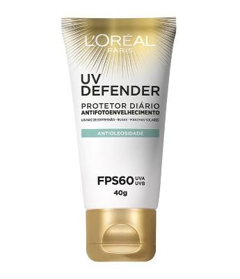 Protetor Solar Facial Antioleosidade Uv Defender Fps 60 Loréal Paris