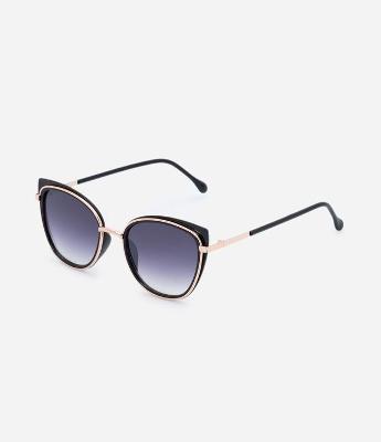 Óculos Gateado Médio com Lentes Degradê