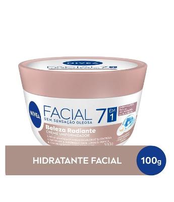Hidratante Facial 7 em 1 Beleza Radiante Nivea