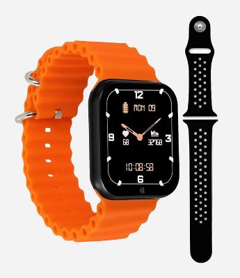Kit Relógio Champion Smartwatch com Pulseira em Silicone e Caixa em Policarbonato CH50033P