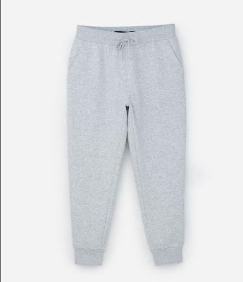 Calça em Moletom com Cós Elástico e Barra Ajustada
