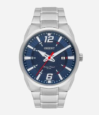 Relógio Masculino Orient Analogico com Caixa de Aço e Pulseira de Aço 