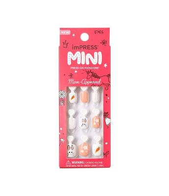Unhas Autocolantes Infantil Impress Mini Easter Bunny