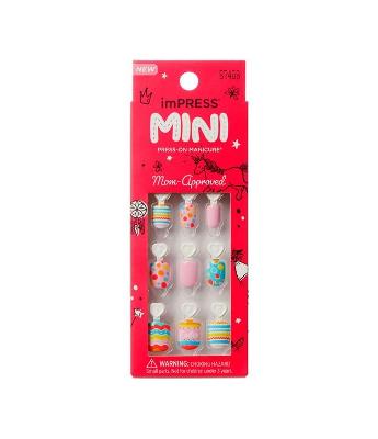 Unhas Autocolantes Infantil Impress Mini Spring Song
