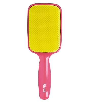 Escova de Cabelo Raquete Flex Pink Ricca