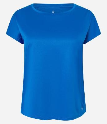Camiseta Esportiva com Barra Arredondada