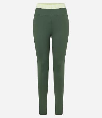 Calça Legging Esportiva em Poliamida com Cós Elástico