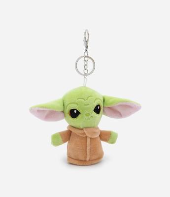 Chaveiro Infantil com Pelúcia do Baby Yoda - Tam U