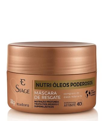 Mascara Capilar Nutri Oleos Poderosos Siage