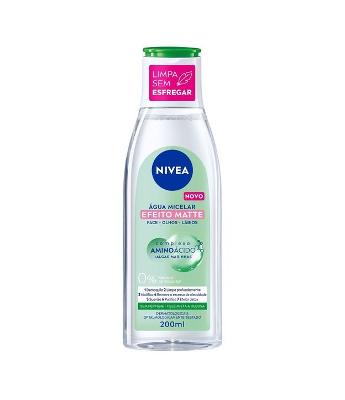 Água Micelar Solução de Limpeza 07 em 01 Efeito Matte Nivea