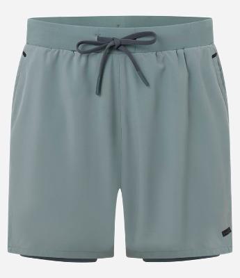 Bermuda Esportiva com Short de Compressão