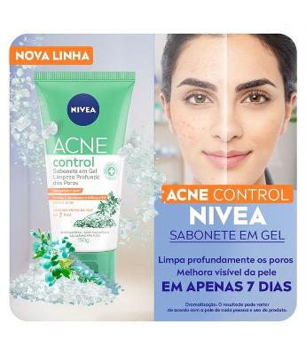 Sabonete Facial em Gel Acne Control Nivea