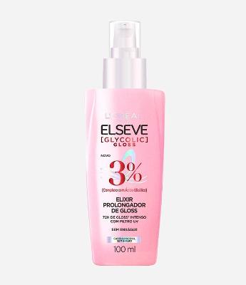 Sérum Capilar Elixir Prolongador de Gloss Élseve Glycolic Gloss L'óreal Paris