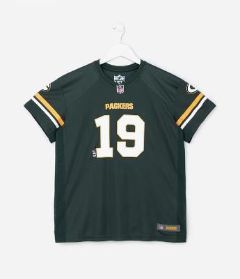 Camiseta Infantil com Estampa NFL Packers - Tam 5 a 14 Anos