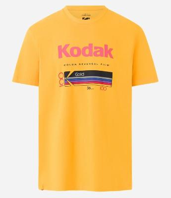 Camiseta em Algodão com Estampa Kodak Color Reversal Film