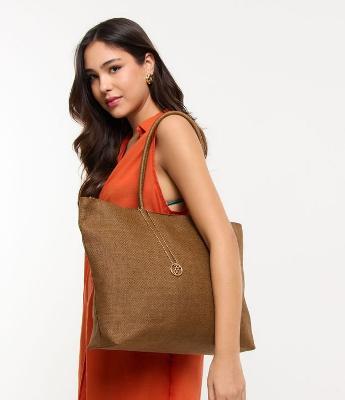 Bolsa de Praia Grande com Alças Finas e Nécessaire