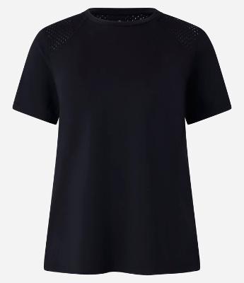 Camiseta Esportiva em Poliamida com Recortes em Tela
