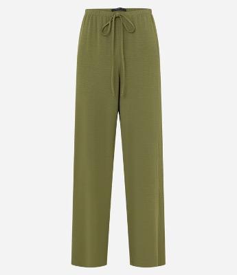 Calça em Airflow com Amarração no Cós