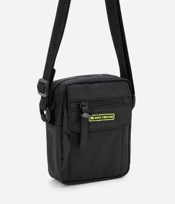 Bolsa Infantil Transversal com Zíper e Etiqueta Frontal - Tam U