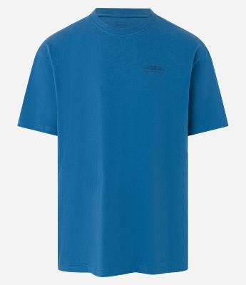 Camiseta Relaxed em Algodão com Estampa Lettering
