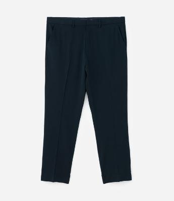 Calça em Tricoline com Elastano