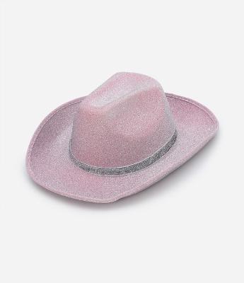 Chapéu Country Boiadeira com Glitter - Tam U