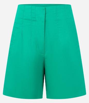 Short Alfaiatado com Costura Aparente no Cós