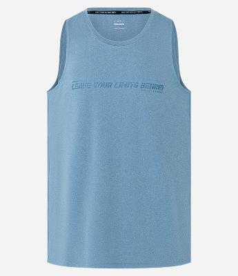 Regata Regular Esportiva com Estampa Lettering
